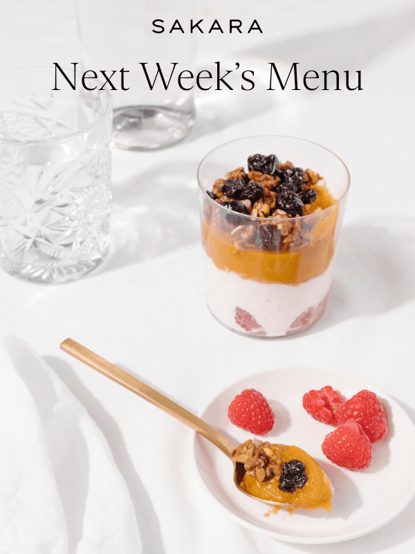 Newsletter preview: Pumpkin, Spice, and Everything Sakara