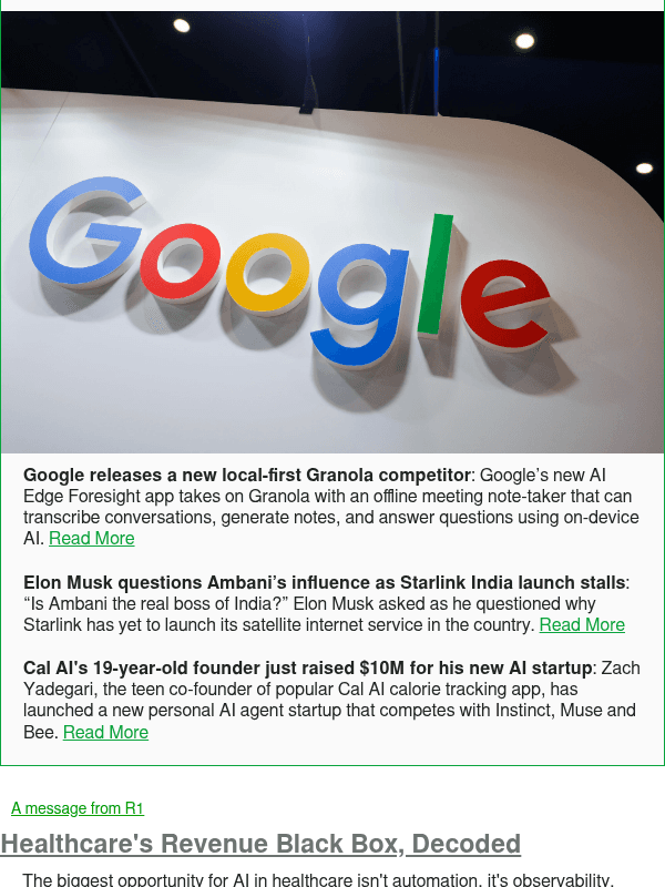 Newsletter preview: Google releases a new local-first Granola competitor