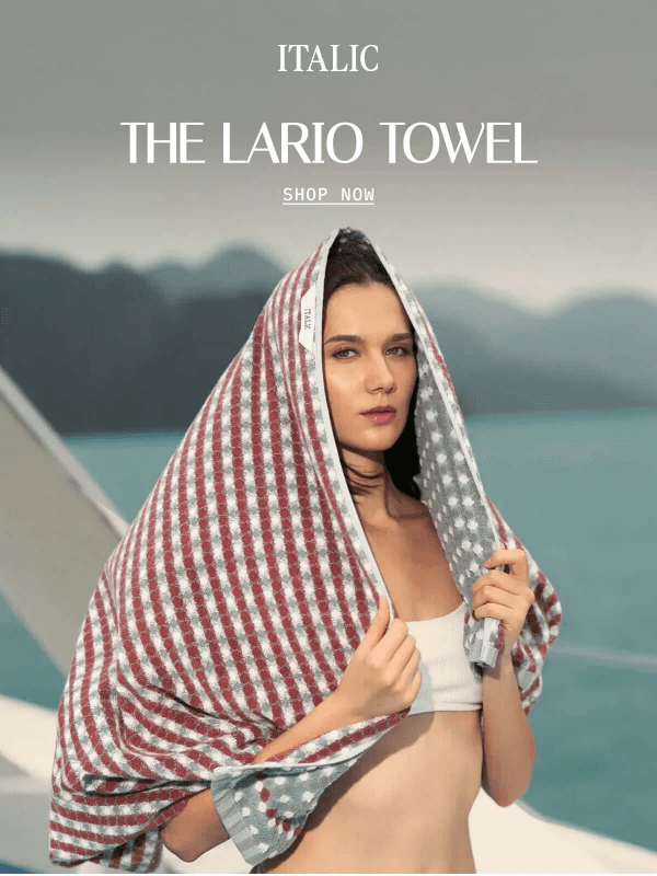 Newsletter preview: Meet Lario: The Towel With Two Sides