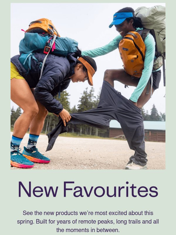 Newsletter preview: Our new favourites