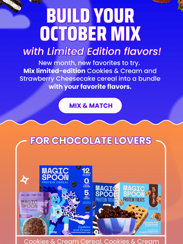 Newsletter preview: For chocolate and fruit lovers 🍓🍫