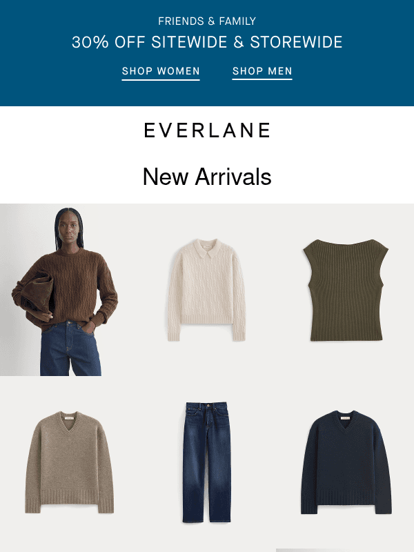 Newsletter preview: What’s New At Everlane?