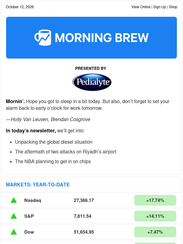 Newsletter preview: ☕ Energy transfer