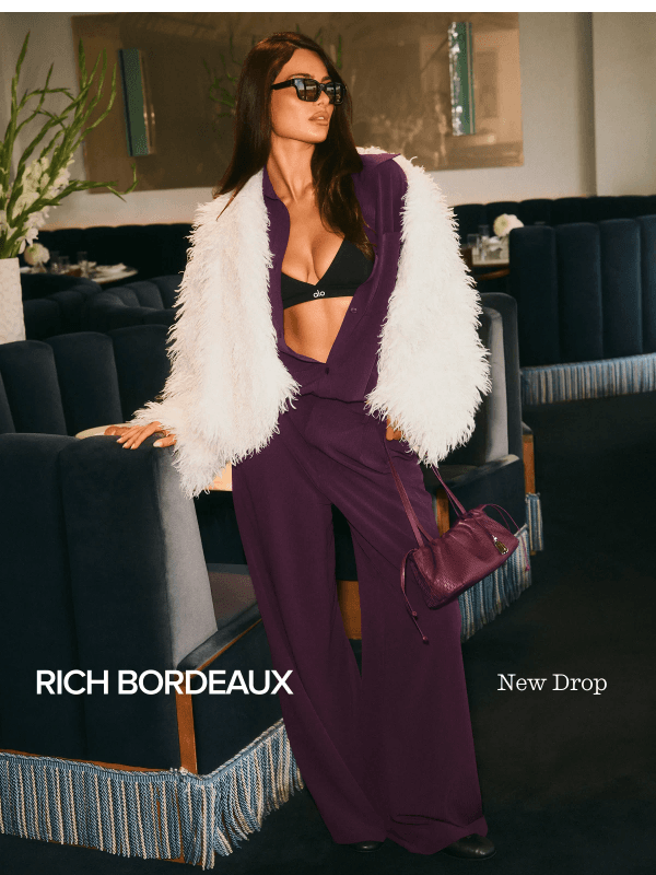 Newsletter preview: New Drop: Rich Bordeaux