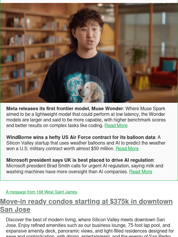 Newsletter preview: Meta releases its first frontier model, Muse Wonder