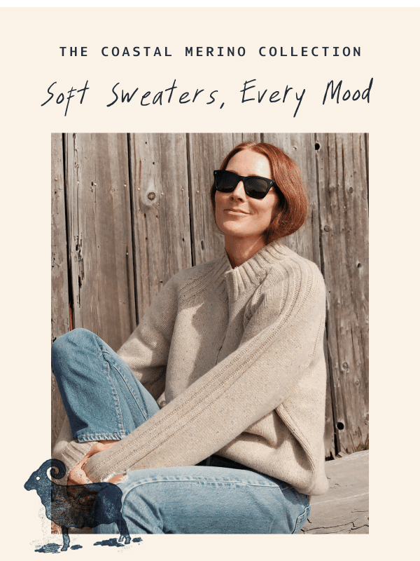 Newsletter preview: Coastal Merino Knits: Styled by Our Friends