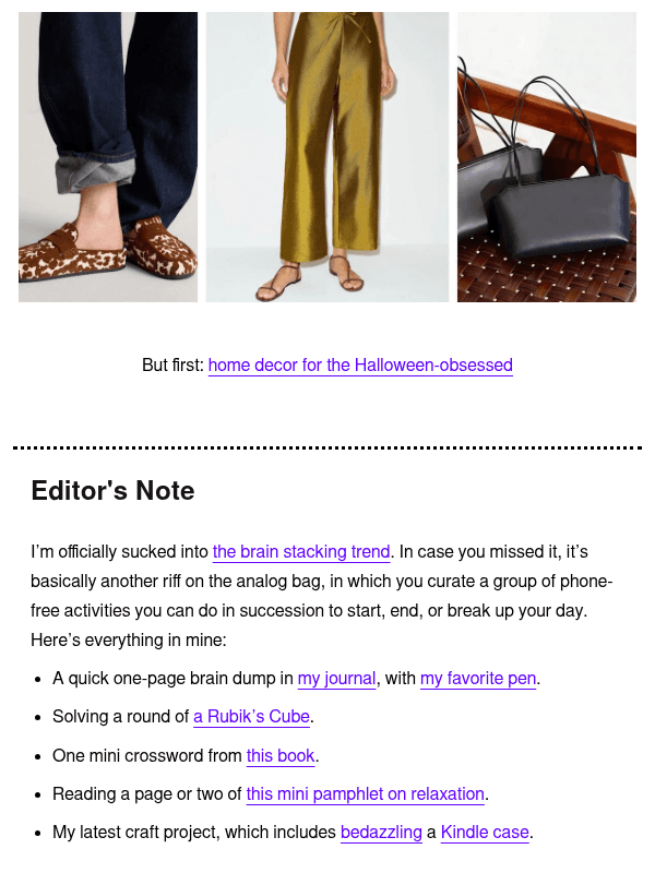 Newsletter preview: This is what our editor’s daily “brain stack” looks like