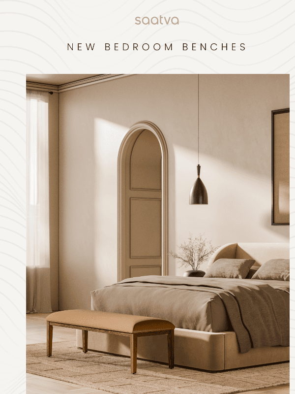 Newsletter preview: New Bedroom Benches for Every Space