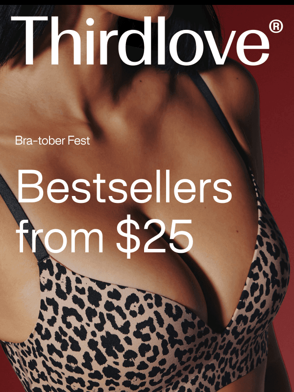 Newsletter preview: Bestsellers from $25. Not a typo.