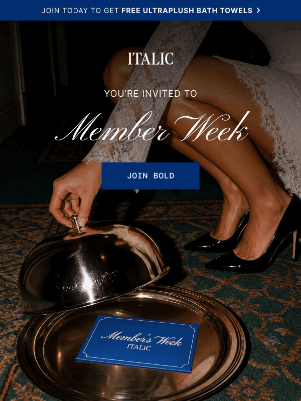 Newsletter preview: Unlock Access to Member Week