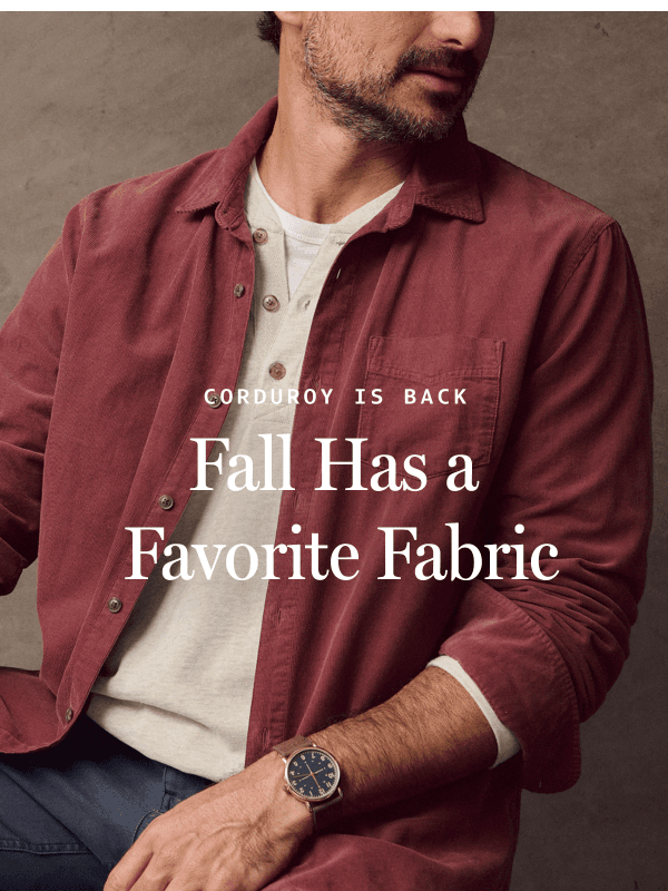 Newsletter preview: The Corduroy Takeover