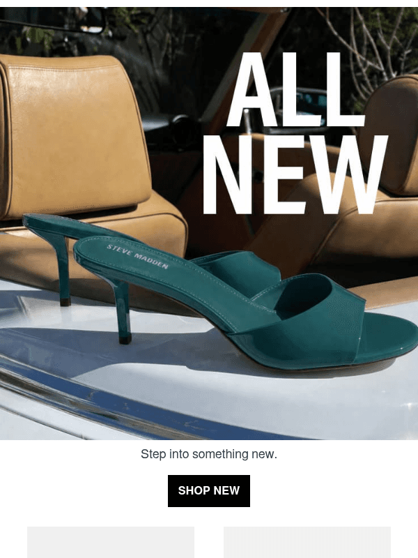 Newsletter preview: JUST LANDED
