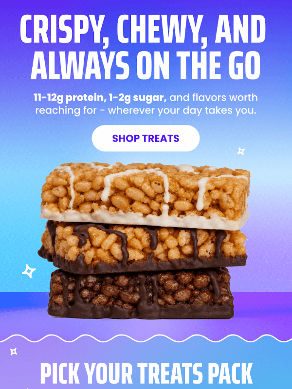 Newsletter preview: The protein treat your bag has been missing 🍫