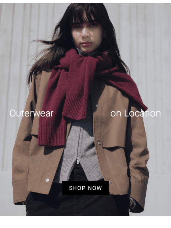 Newsletter preview: Focus on Outerwear