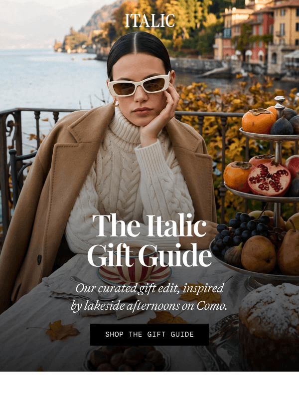 The Italic Gift Guide Is Here