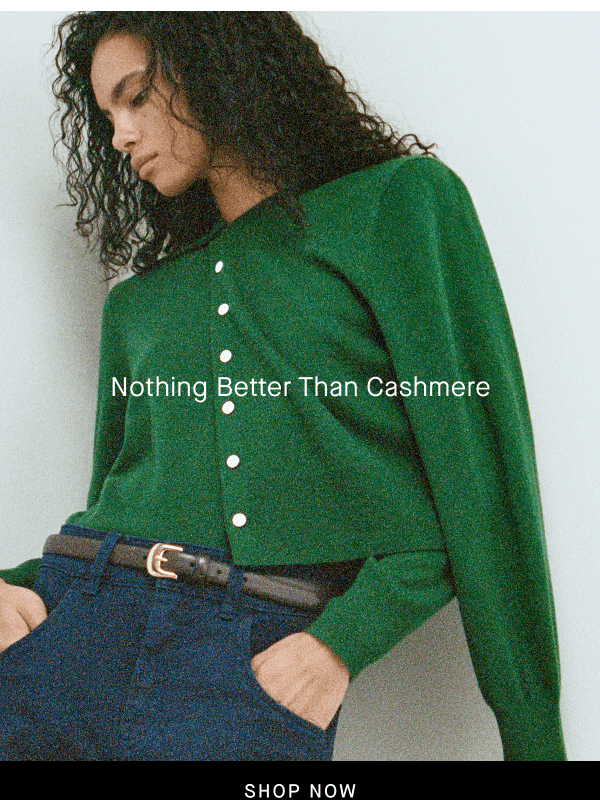 Cashmere Beyond Sweater Weather