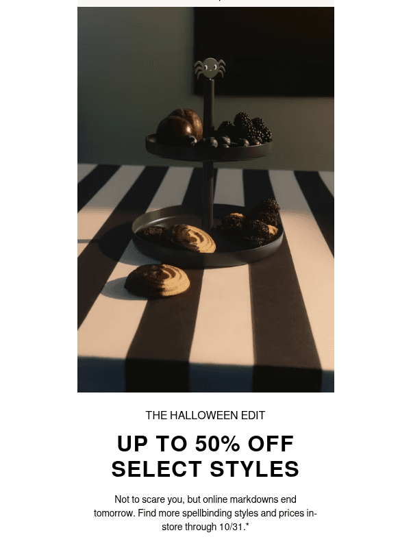 Don't ghost up to 50% off...